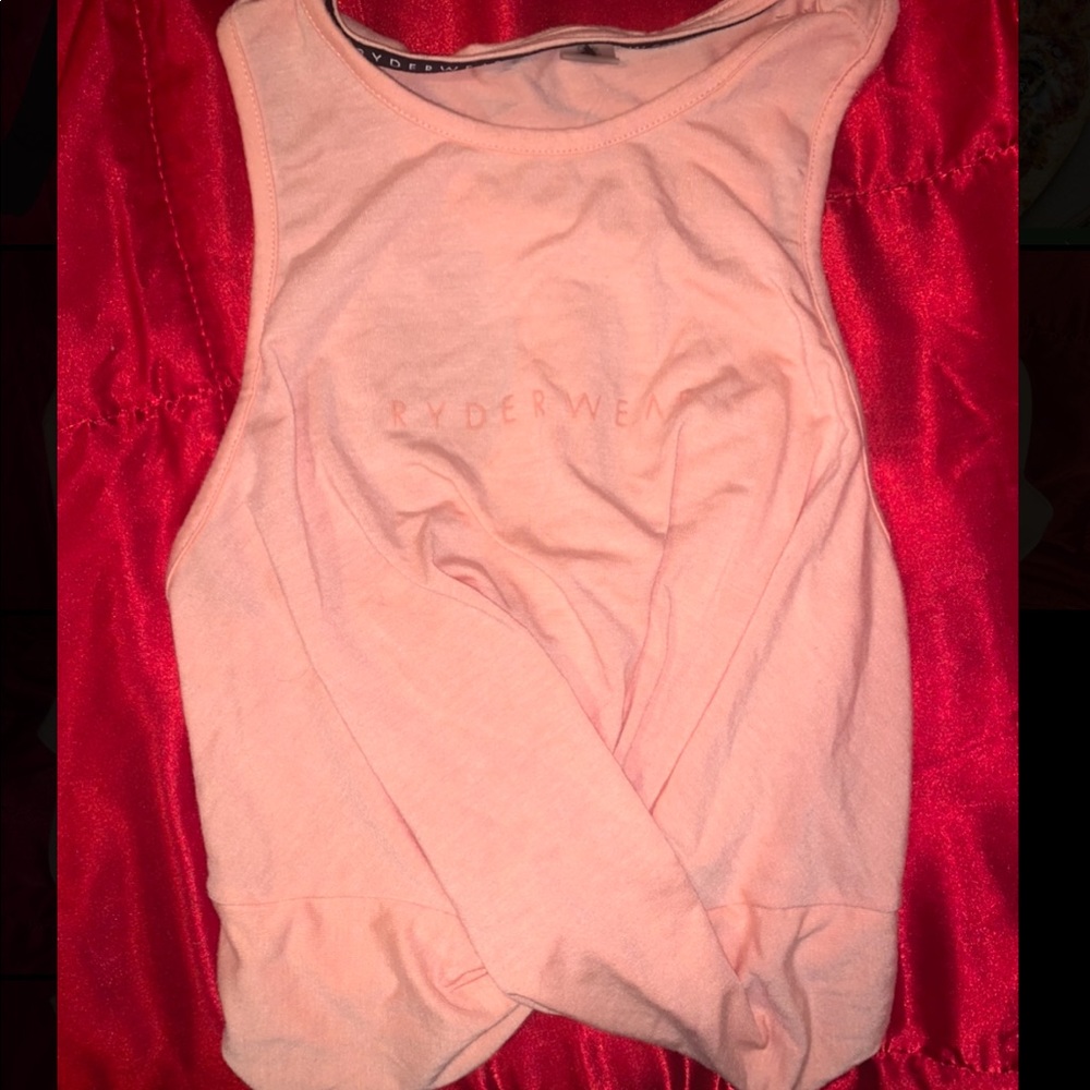 Ryderwear crop top, so cute! Never worn! Looks great in the gym!